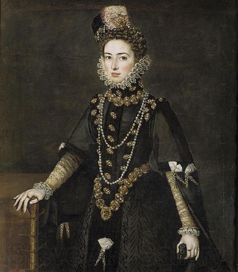 Alonso Sanchez Coello Portrait of Catalina Micaela de Austria Norge oil painting art